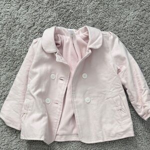 Carter's Light Pink Pea Coat for Kids